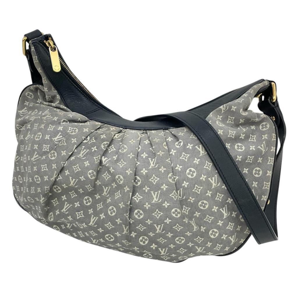 LOUIS VUITTON Rhapsody Monogram Shoulder Bag Navy Blue